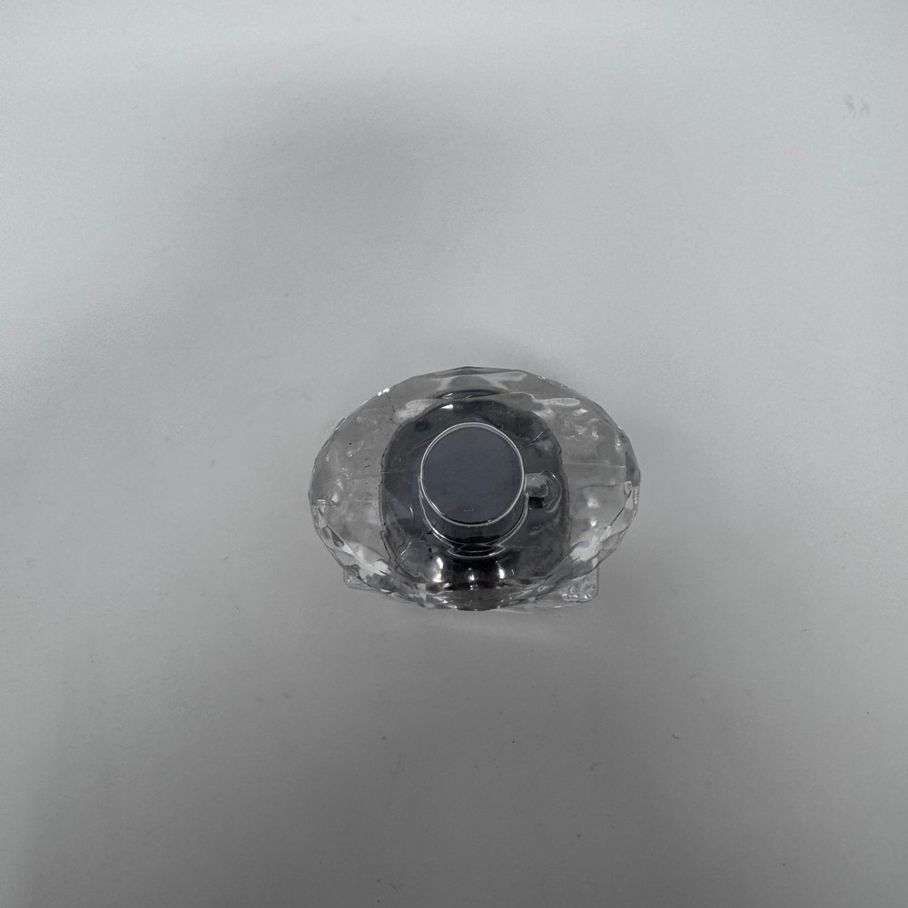 Versace Bright Crystal Miniature Perfume Bottle Collectible Clear Glass 1.75in - Picture 5 of 5